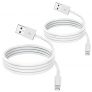 Paquete de 2 Cables de Carga para iPhone con certificación MFi de Apple de 3 m, Cable de Cable Apple Lightning a USB de 3 Metros para iPhone 11 / 11Pro / 11Max / X/XS/XR/XS MAX / 8/7/6 iPad 5S / SE