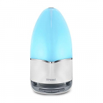 MRCOOL Lámpara de Noche con Altavoz Bluetooth, Lámpara de Tabla LED Luz Nocturna con Cambio de Color, Regalos para Mujeres Hombres Niños (M)
