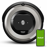 Robot aspirador con conexión Wi-Fi iRobot Roomba e5154 con dos cepillos de goma multisuperficie – Ideal para mascotas – Sugerencias personalizadas – Compatible con asistente de voz – Depósito lavable