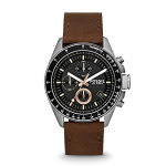 Fossil Reloj Cronógrafo para Hombre de Cuarzo con Correa en Cuerro CH2885