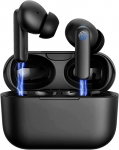 Auriculares Inalámbricos, Auriculares Bluetooth 5.0 en la Oreja con Caja de Carga Rapida, Micrófono Incorporado, Control Táctil, IPX5 Impermeables, Reproducci 30 Horas, para Dispositivo con Bluetooth
