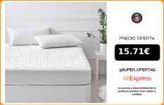 Pikolin Home Protector de Colchón Acolchado Impermeable y Transpirable|Funda de cojín|