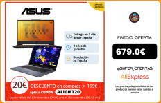 Portátil ASUS TUF Gaming F15, con o sin Windows, IPS, 1TB, 15.6″ | Ordenador VivoBookFlip 14 TP412FA EC707T, W10 Pro, 512GB|Ordenadores portátiles|