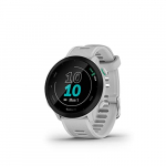 Garmin Forerunner 55 – Reloj inteligente para running con GPS, planes de entrenamiento, notificaciones y seguimiento del bienestar, Blanco