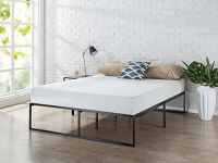 Zinus Bastidor para cama de plataforma Lorelei de 35,6 cm, Base para colchón, Sin necesidad de usar un somier, Cama en caja, Fácil montaje, 135 x 190 cm