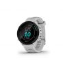 Garmin Forerunner 55 – Reloj inteligente para running con GPS, planes de entrenamiento, notificaciones y seguimiento del bienestar, Blanco