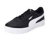 PUMA Carina L, Zapatillas Bajas Mujer, Negro (Black/White/White), 38 EU