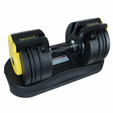 TACKLY Mancuernas Ajustables 3-23 kg – Pesas Gimnasio en casa – Kit de Mancuernas Regulables Ejercicio musculación Gym en casa – Juego de Pesas y Discos Ajustables de 3 a 22,7 kg