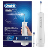 Oral-B Aquacare Pro-Expert Irrigador Bucal Portátil con Tecnología Oxyjet y 6 Modos de Limpieza – Blanco