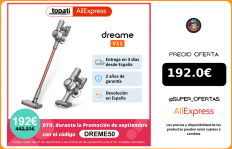 【50 € promo code:DREME50】Dreame Aspirador inalámbrico portátil V11, aspirador de mano con pantalla OLED de 25000Pa, recolector de polvo, limpiador de alfombras de suelo|Aspiradoras|