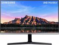 Samsung LU28R552UQRXEN – Monitor de 28″ sin marcos 4K (3840×2160), 4 ms, 60 Hz, HDR10, FreeSync, LED, IPS, 16:9, 1000:1, 300 cd/m², 178°, HDMI 2.0, Base en V, Gaming, Gris Oscuro, Plano