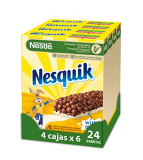 Barritas Nestlé Nesquik – 4 paquetes de 6 barritas, Total: 24 barritas