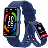 Shepatio Reloj inteligente para hombre y mujer, pantalla táctil para iOS, Android con monitor de sueño, SpO2, IP68 resistente al agua, información de seguimiento de fitness, reloj deportivo
