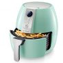 Ultrean Freidora sin Aceite, Freidora Aire 4L, Air Fryer con Pantalla LCD Digital, Sarten Antiadherente, Temperatura y Tiempo Ajustable, sin BPA ni PFOA, 1500W (Verde)