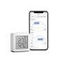 SwitchBot Hygrometer Hygrometer Indoor – Sensor de humedad de la temperatura, Add Hub Plus / Mini compatible con Alexa, Google Home, HomePod, IFTTT
