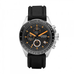 Fossil Reloj Cronógrafo para Hombres de Cuarzo con Correa en Silicona CH2647