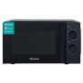 Hisense H20MOBS1HG – Microondas con Grill, Capacidad de 20 L, 700 W de Potencia,900 W Grill, 5 Niveles, Temporizador 30 Min, Modo Descongelar, Tirador, Acabado Negro