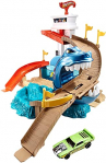 Hot Wheels – Pista Tiburón Devorador, Pista de Coches de Juguete (Mattel BGK04)