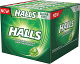 Halls Menta Suave – Caramelo duro – Caja con 20 Sticks de 32 g
