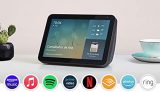 Echo Show 8 (1.ª generación, modelo de 2019) | Pantalla inteligente con Alexa | Mantén el contacto con la ayuda de Alexa | Antracita