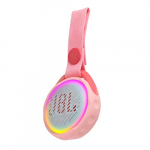 JBL JRPOP Altavoz inalámbrico portátil con bluetooth ideal para niños – 5h de tiempo de juego – Resistente al agua – Rosa