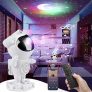 icyant Astronaut Galaxy Star Proyector de Techo, Proyector Galaxy Ajustable con Nebulosa, Proyector Espacial Lámpara LED con Bluetooth y Control Remoto, Proyector de Dormitorio y Techo