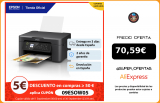 Impresora multifunción tinta EPSON WorkForce WF 2810DWF – Impresión a doble cara, copia, escáner, fax, A4, WiFi, iPrint, 10ppm|Impresoras|