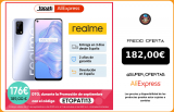 Realme teléfono inteligente 7 5G versión Global, 6GB, 128GB, 6,5 «, 120Hz, pantalla Ultra suave, dimensiones 800U, cámaras Quad de 48MP, carga de Dart de 30W;150€ 15€ Código:09ESOW15|Teléfonos móviles|