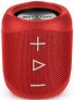 Sharp GX-BT180(RD) – Altavoz Bluetooth portátil 14 W estéreo, bajos profundos, hasta 10 horas, recargable, impermeable IP56, micrófono para llamadas, con Voice Assistant, rojo
