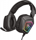 Trust Cascos Gaming GXT 450 Blizz Auriculares para Gaming RGB 7.1, Sonido Virtual Envolvente, con Micrófono, para PC – Negro