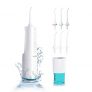 Homgeek Irrigador Bucal Portatil,Irrigador Dental con 380ML y 6 Boquillas,1800 Veces/Minuto de Pulso de Agua,Carga USB Irrigadores Bucales Portatil,Irrigadores Dentales Doméstico/de Viaje