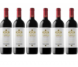 Coronas Crianza, Vino Tinto – 6 botellas de 75 cl, Total: 4500 ml