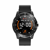 Reloj Inteligente, Reproductor de música, Recibir Llamadas Bluetooth IP68 Impermeable smartwatch, Reloj Deportivo para Android iOS (Negro)