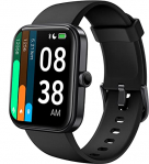 YONMIG Smartwatch, 1.69″ Táctil Completa Reloj Inteligente Impermeable 5ATM para Hombre Mujer con Alexa Integrad, Pulsera Actividad Inteligente con Monitor de Sueño, Oxígeno de Sangre para, Pulsómetro