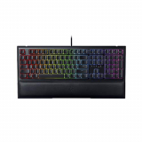 Razer Ornata V2 – Teclado para juegos (Teclado Gaming de membrana mecánica Razer, Control giratorio digital multifuncional y teclas multimedia y programables) – Teclado QWERTY Español