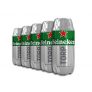 Heineken Cerveza – Caja de 5 Torps Diseñado exclusivamente para THE SUB x 2L – Total: 10 L