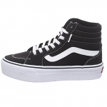 Vans Filmore Hi, Zapatillas Mujer, Canvas Black White, 40 EU