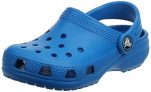 Crocs Classic Clog K Unisex Niños Zuecos, Azul (Bright Cobalt), 33/34 EU