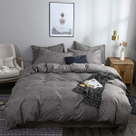 HALOVIE Funda Nordica Cama Funda Edredon 220x230cm con 2 Fundas de Almohada 50x75cm Juego de Ropa de Cama Poliéster Antialérgico Cómodas y Suaves