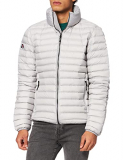 Superdry Chaqueta Acolchada Core Down, Dove, L para Hombre