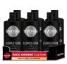 Syoss – Champú para pelo dañado Salonplex – 6uds de 440Ml (2.640ml) – Repara en profundidad y reduce la rotura del cabello – Cabello como recién salido de la peluquería
