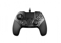 KROM KAISER – NXKROMKSR – Gamepad alambrico, diseñado para competicion, Joystick y gatillos analogicos, palancas traseras configurables, compatible con PC, PS3 y PS4
