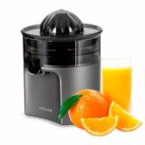 IKOHS Create Juicer Easy – Exprimidor Eléctrico de Naranjas y cítricos, 40 W, Apto para lavavajillas, grisfrecuencia 50-60Hz, Libre de BPA, Cono exprimidor, Filtro de Pulpa, diseño Exclusivo