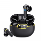 Ajblg Auriculares Inalambricos BX25,Auriculares Bluetooth 5.3 HiFi Estéreo,Cascos Inalámbricos con Control Táctil, Auriculares Inalambricos Deportivos con Micro,IPX8 Impermeable