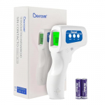 Berrcom Termómetro Digital Termómetro Frente Infrarrojo sin Contacto Termómetro Bebés, Médico Termometros pantalla Retroiluminada de ℃ y ℉ Conmutable, Tres Colores, Temperatura de Lectura Instantánea