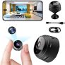 Mini Camara Espia, 1080P HD Mini WiFi Oculta Cámara Espía para Ver En El Movil, Interior Micro Cámaras De Vigilancia Larga Duracion Spy CAM con Visión Nocturna Detección De Movimiento