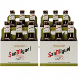 San Miguel Especial Sin Gluten – Pack de 24 Botellines x 33 cl – 5.4 % Volumen de Alcohol