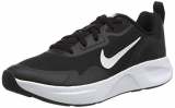 Nike Wearallday, Sneaker Mujer, Black/White, 38 EU