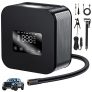 tEokEibEno Touch-Screen Compresores De Aire Portátiles 7800mAh,12V Inflador Electrico De Ruedas para Coche,150Psi(10.3Bar) Bomba De Aire Coche,Hinchador Ruedas para Coche,Bicicleta,Moto