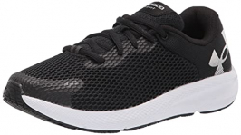 Under Armour UA W Charged Pursuit 2 BL, Zapatillas para Correr de Carretera Mujer, Black/Jet Gray/White, 38 EU